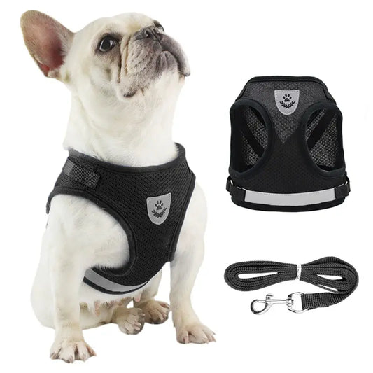 Breathable Reflective Mesh Dog Harness