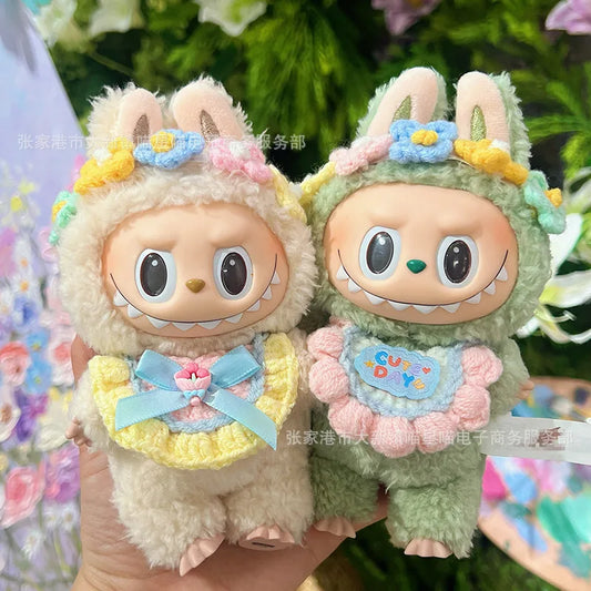 Labubu Bib & Hairband Outfit Set