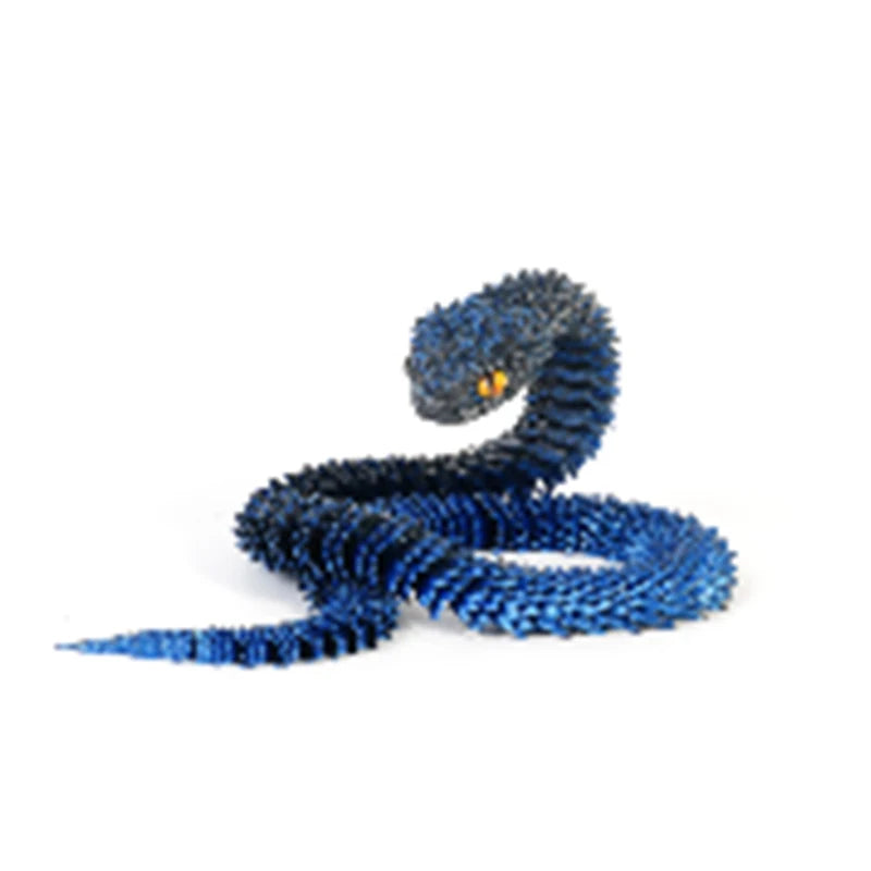 3D Printed Colorful Snake