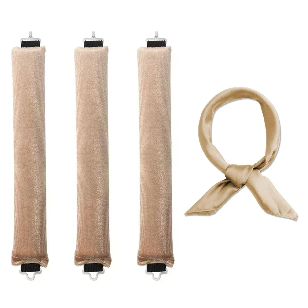 Heatless Curling Rod Headband Set