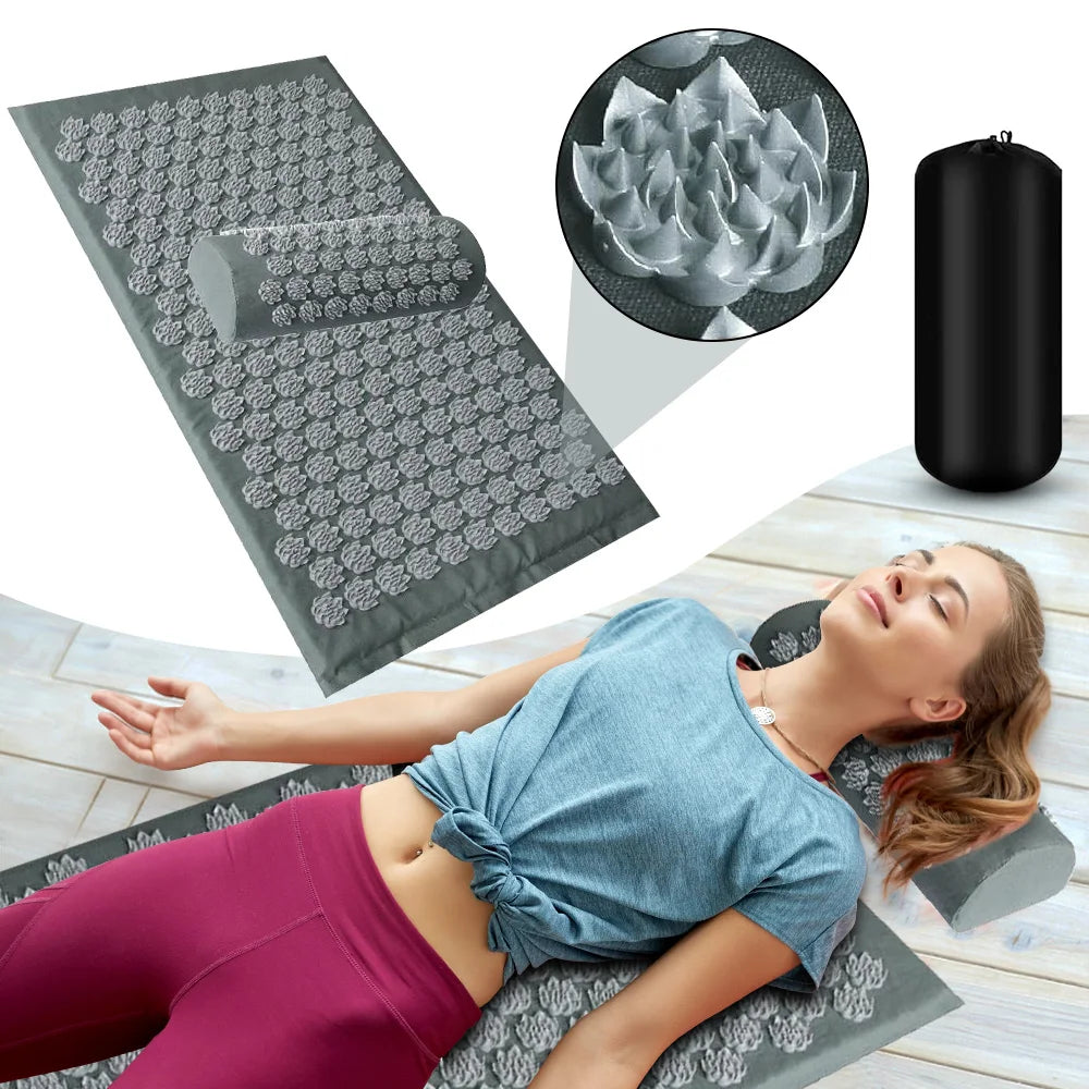 Shiatsu Acupressure Massage Yoga Mat
