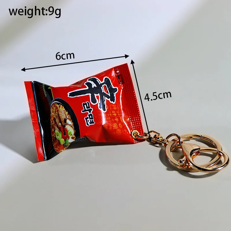Mini Instant Noodles Keychain