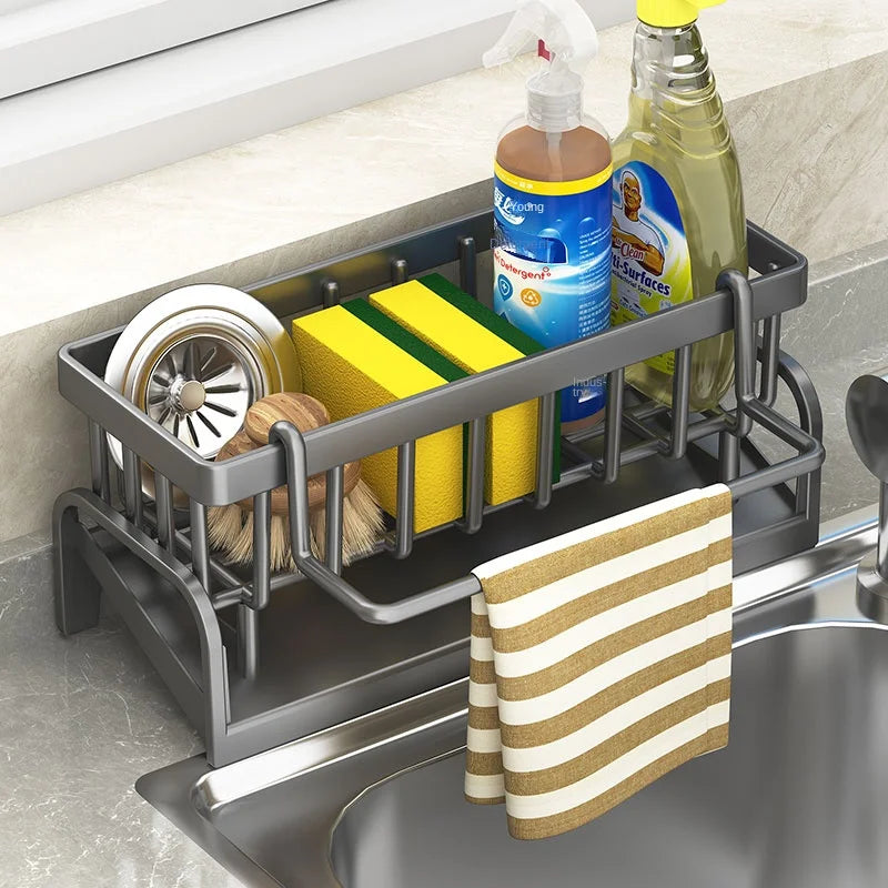 Kitchen Sink Sponge Storage Rack