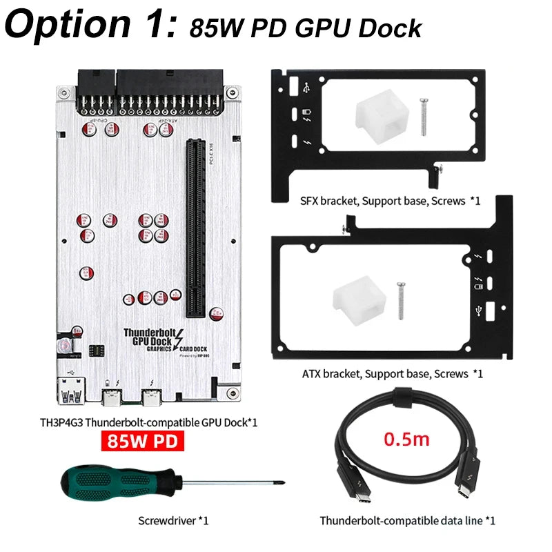 Caturda TH3P4G3 85W GPU Dock