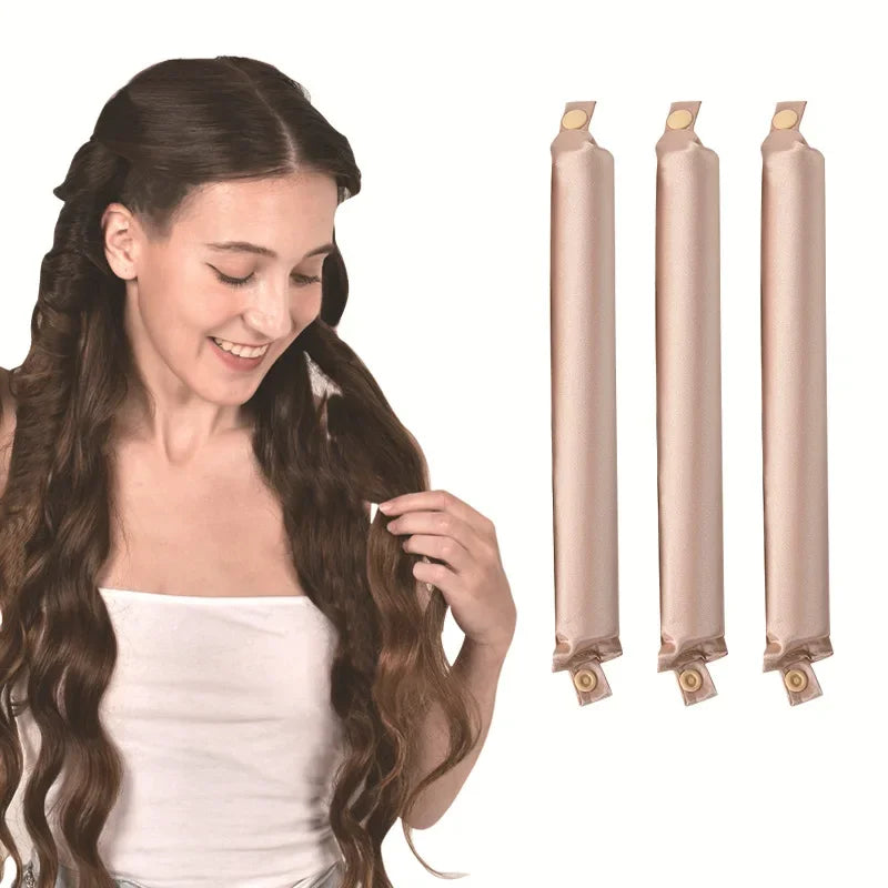 Heatless Satin Curling Headband