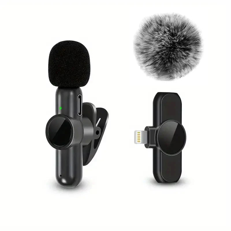 SWZYOR Wireless Lavalier Microphone for Phone