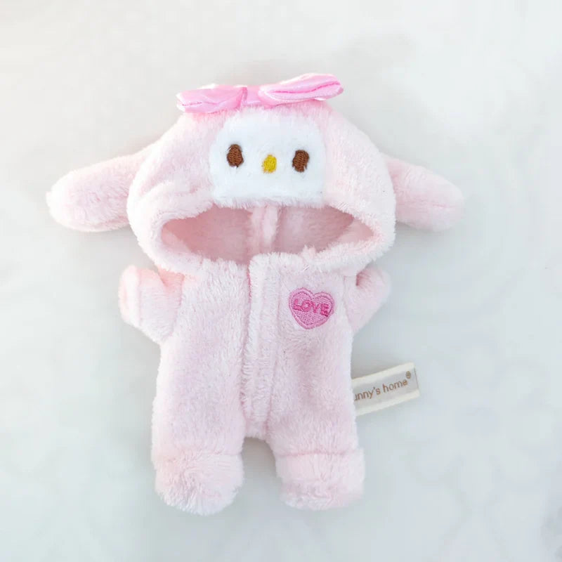 Labubu Hairy Rabbit Onesie Set