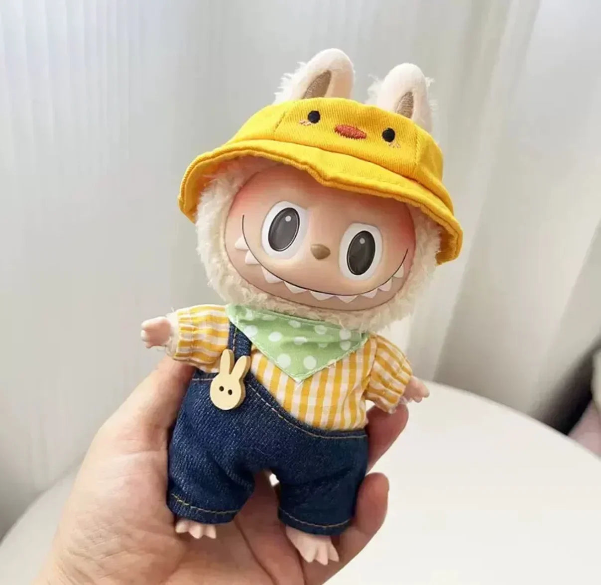 17cm Labubu Hoodie Clothes