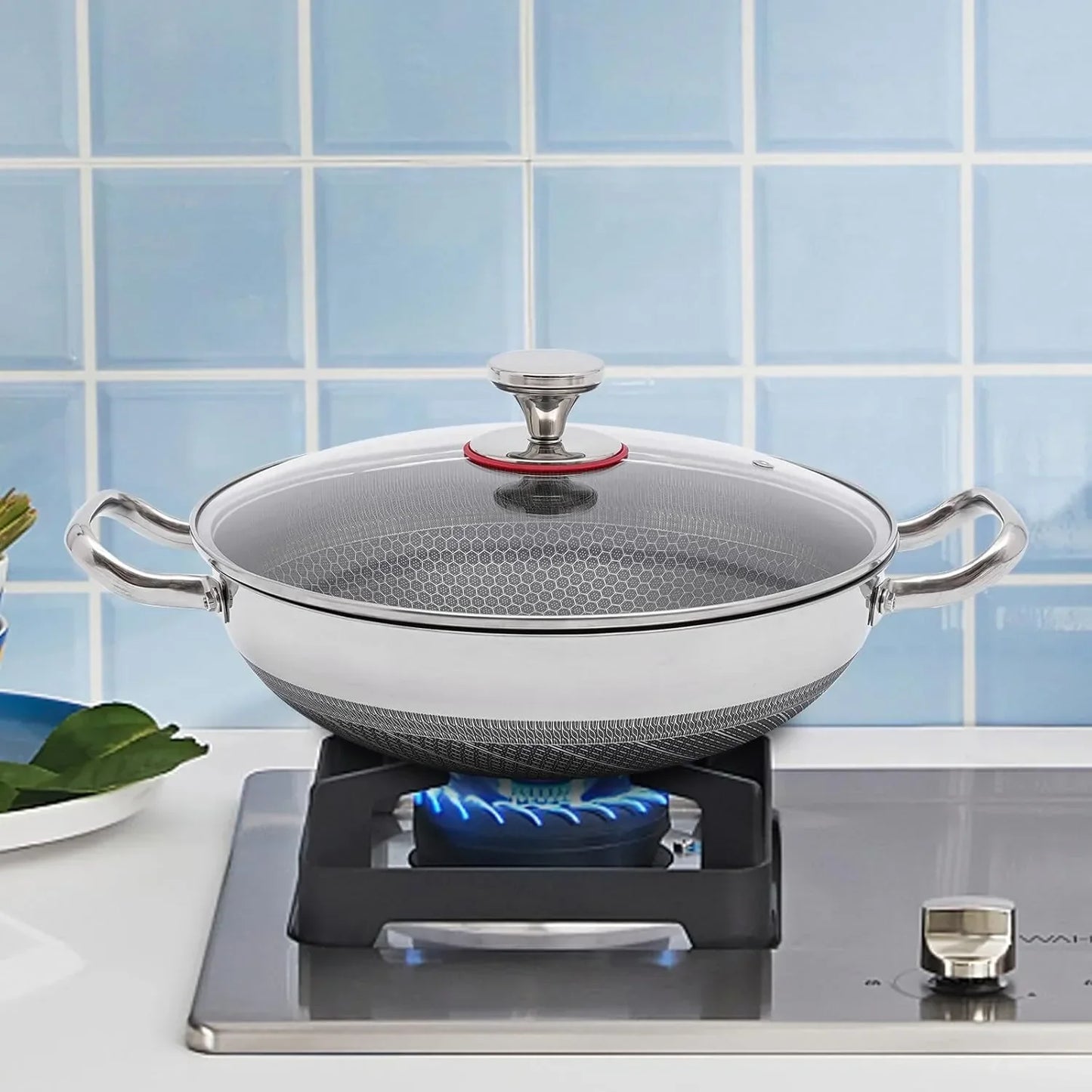 Stainless Steel Nonstick Frying Pan