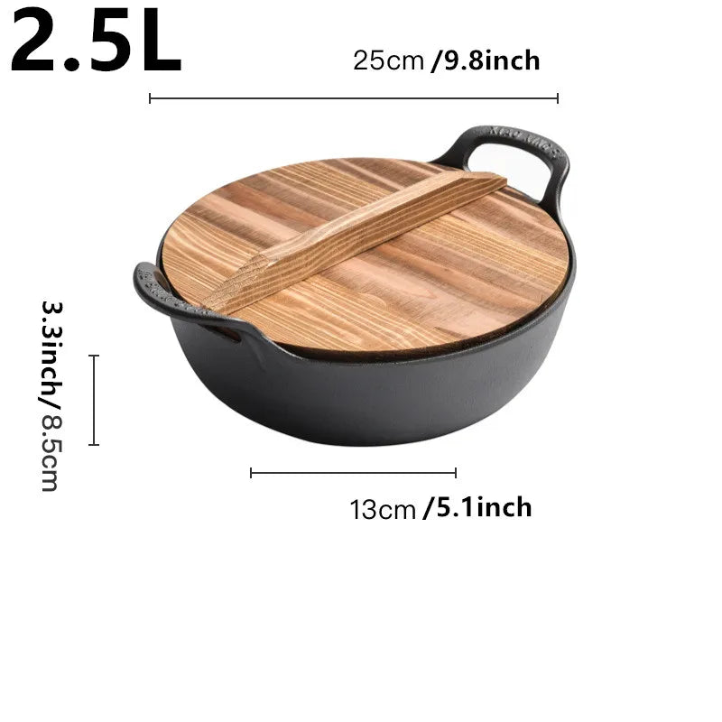 Cast Iron Casserole Dish