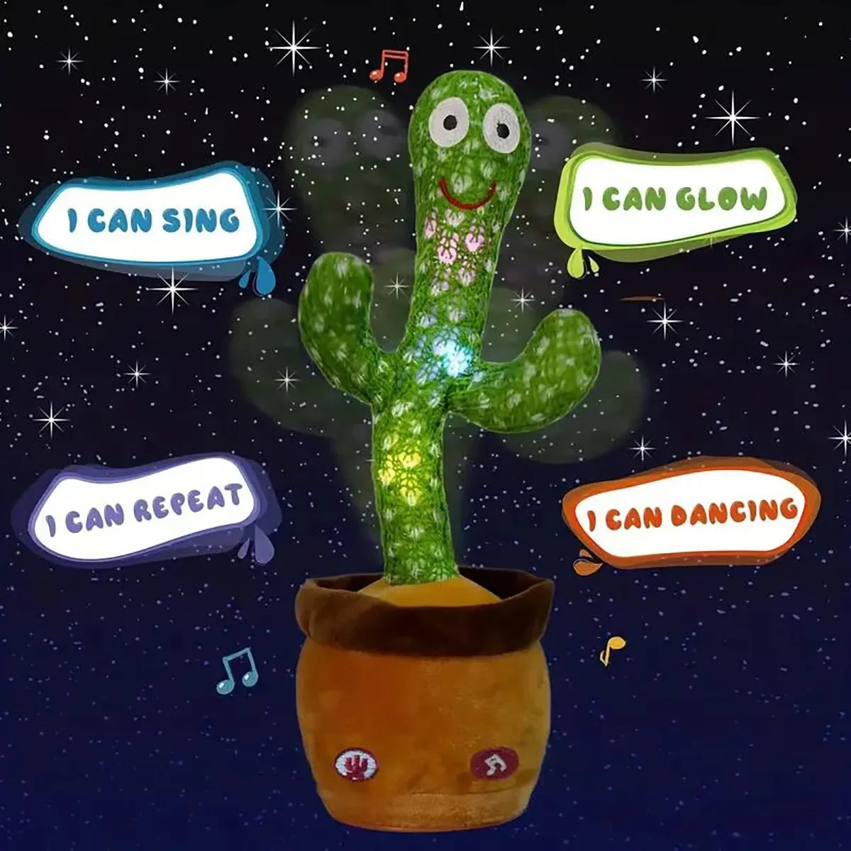 Dancing Talking Cactus Toy