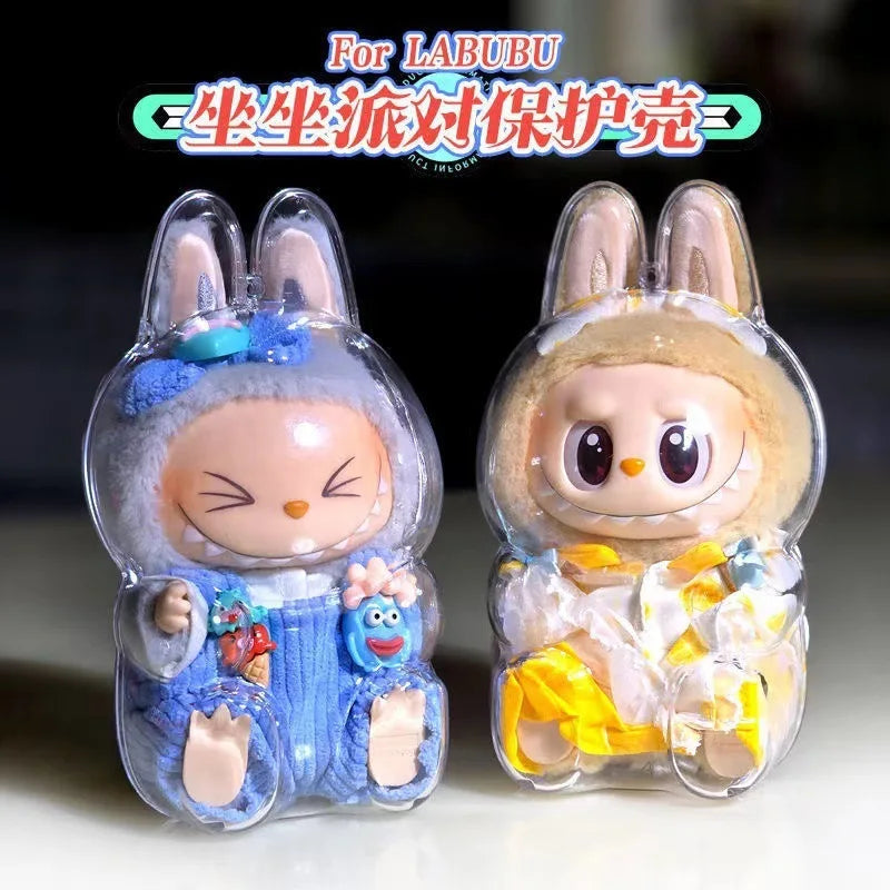 Transparent Doll Protective Cover Case