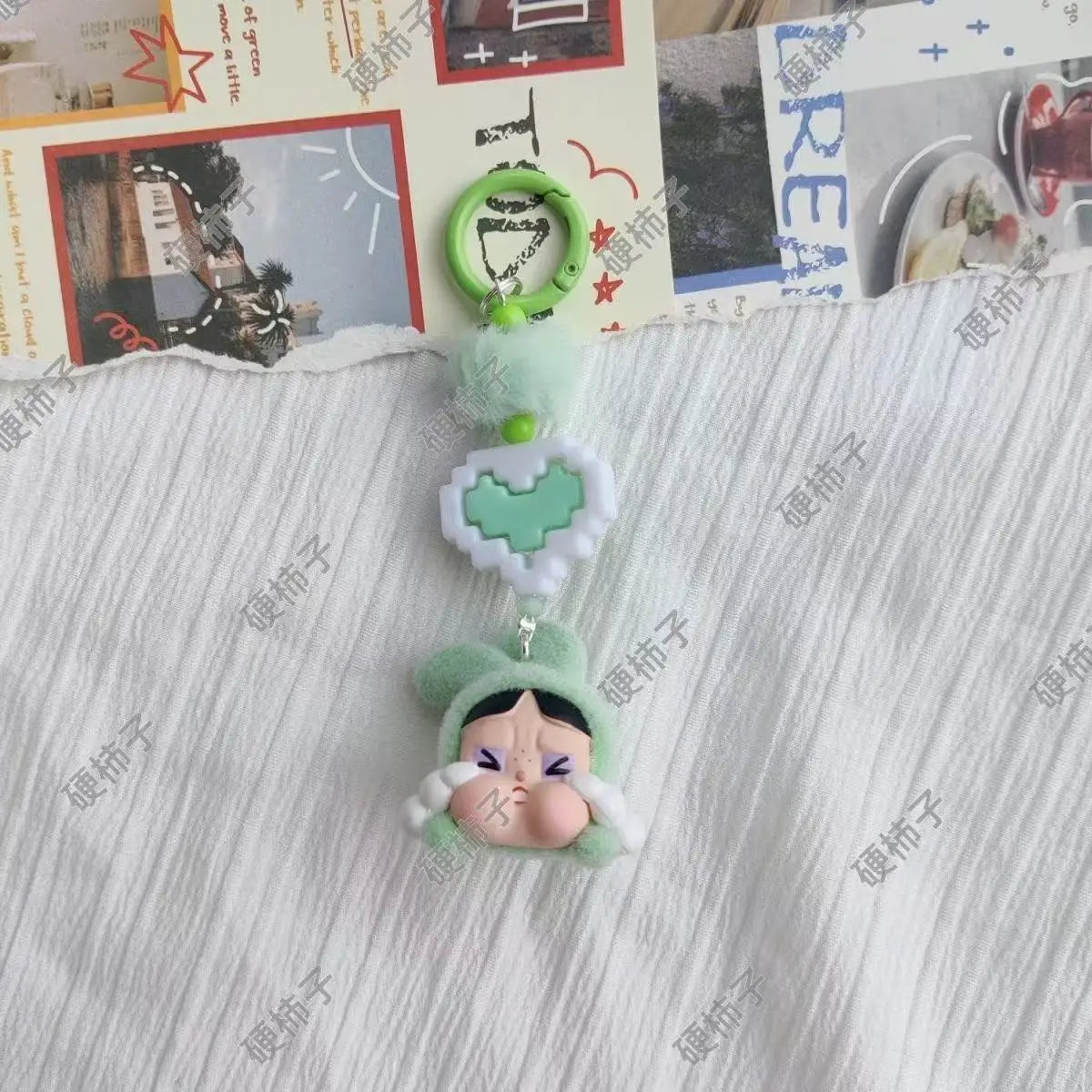 Kawaii Labubu CryBaby Keychain Pendant