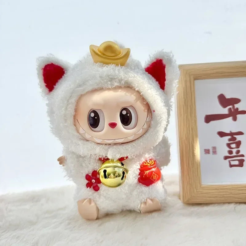 Labubu Lucky Cat Outfit Set
