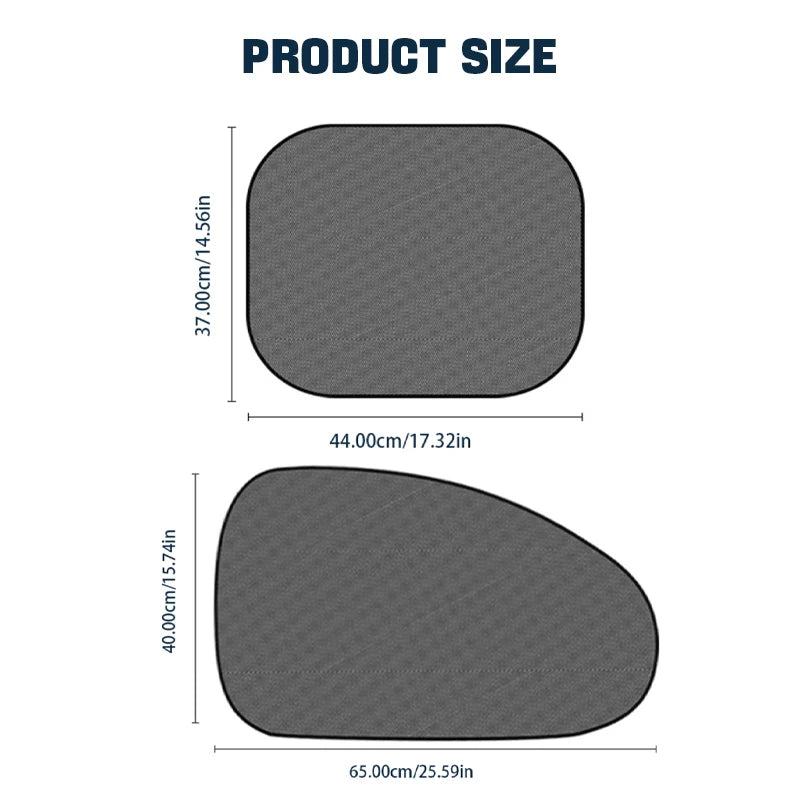 SEAMETAL Car Window Sunshade Curtains