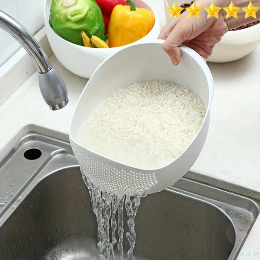 Multi-Purpose Rice Drain Basket