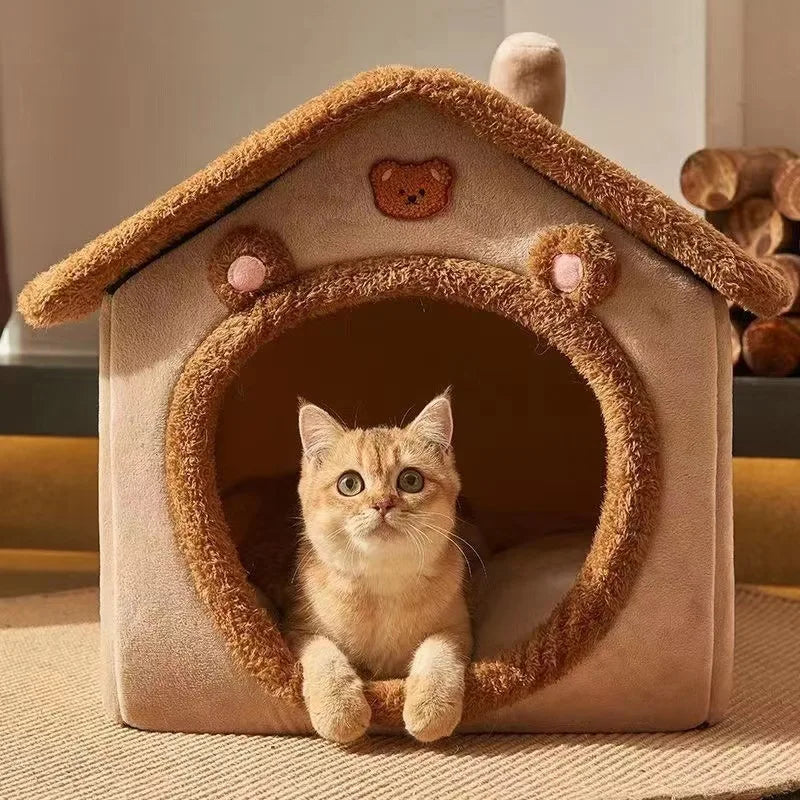 Foldable Washable Pet House