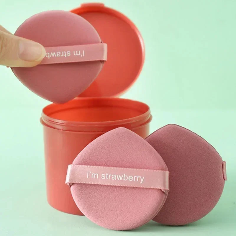7Pcs Strawberry Makeup Sponge Set