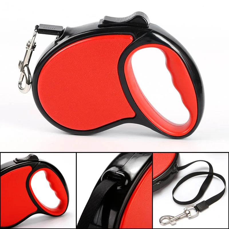 Retractable Nylon Dog Leash