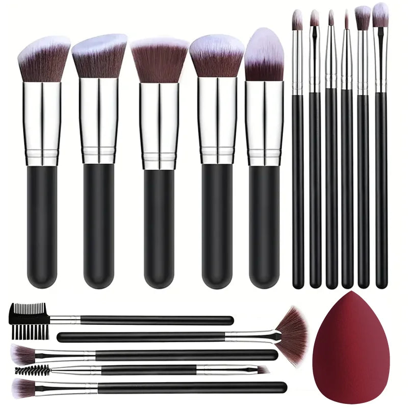 3/14/16PCS Professional Makeup Brush Set