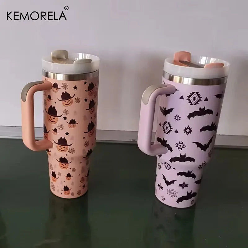 Halloween 40oz Thermos Cup