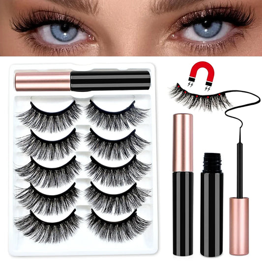 3D Magnetic Fluffy Eyelashes