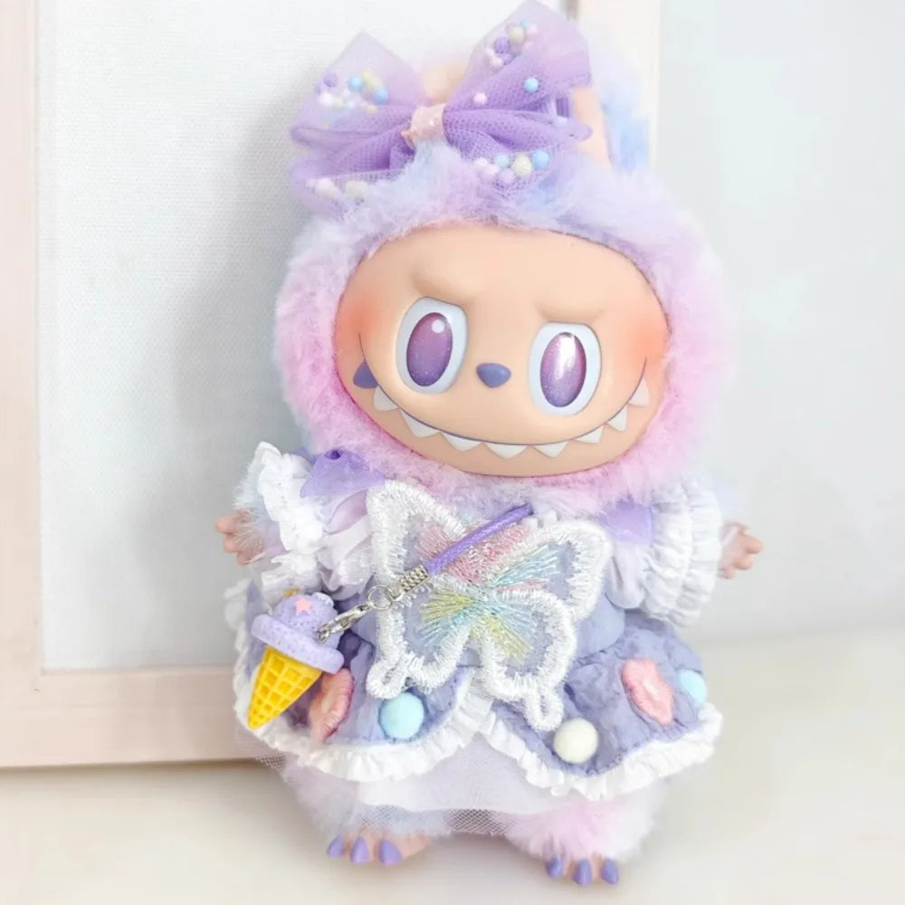 Labubu 3.0 Purple Outfit Set