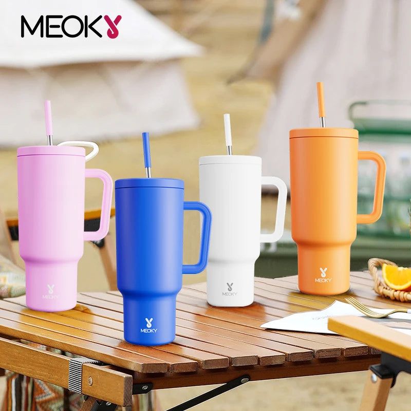 Meoky 40oz Stainless Steel Thermos