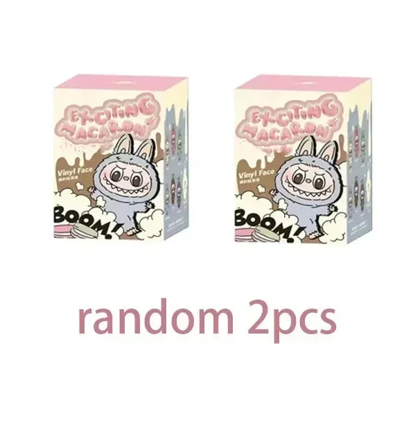 Labubu Have A Seat Flocking Keychain