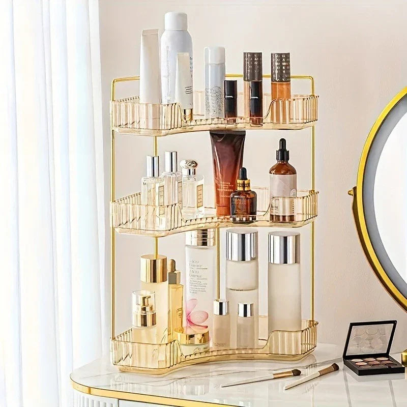 Luxury Corner Cosmetic Storage Rack