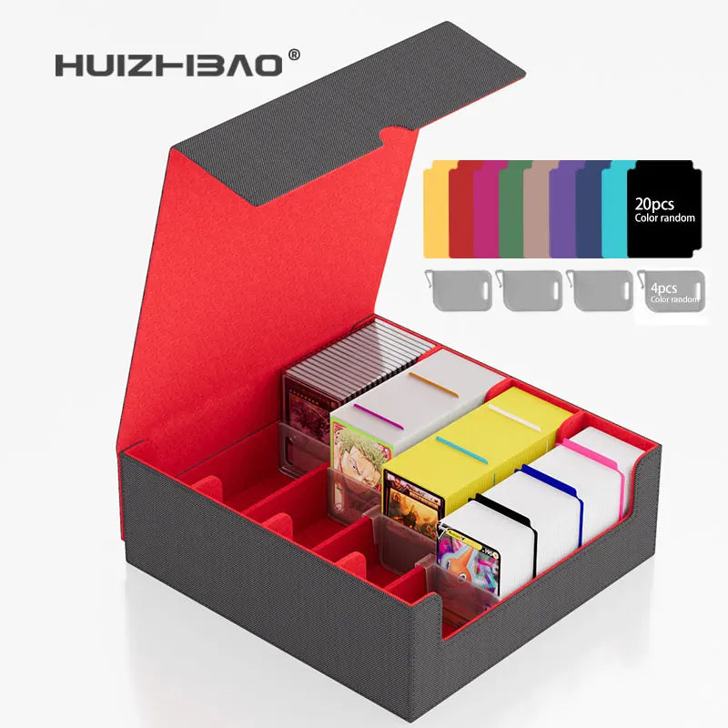 Leather Trading Card Storage Box