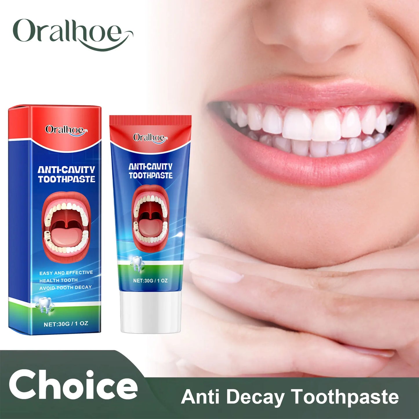 Anti-Decay Toothpaste for Protection