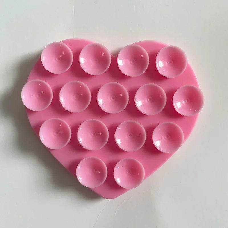 TUNEDEE Heart Shaped Phone Suction Holder