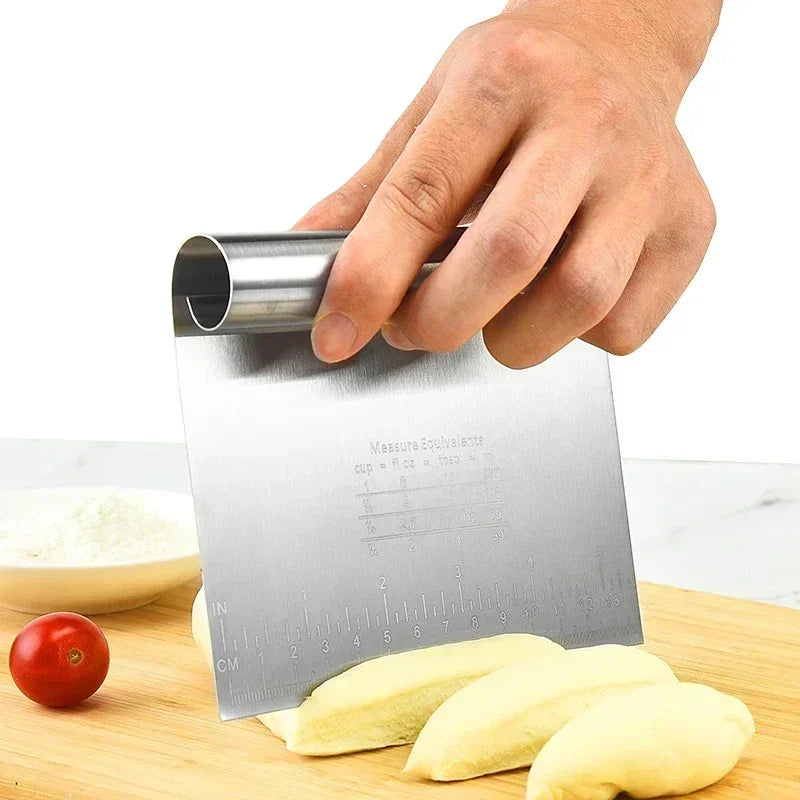 Stainless Steel Cake Scraper Tool