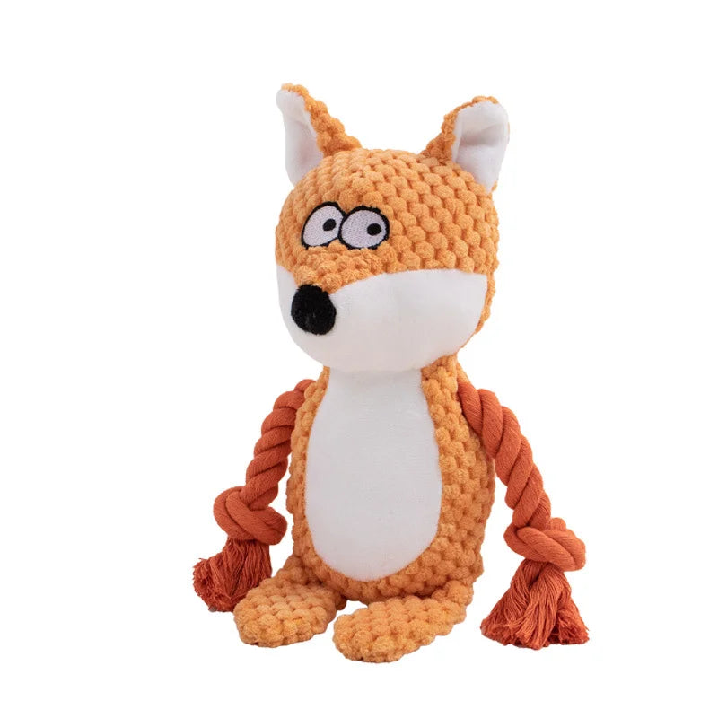 Stuffed Squeaky Dog Toy
