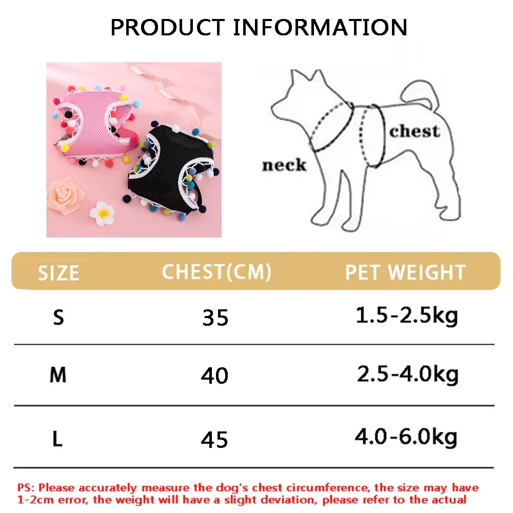 Adjustable Cooling Pet Harness Set