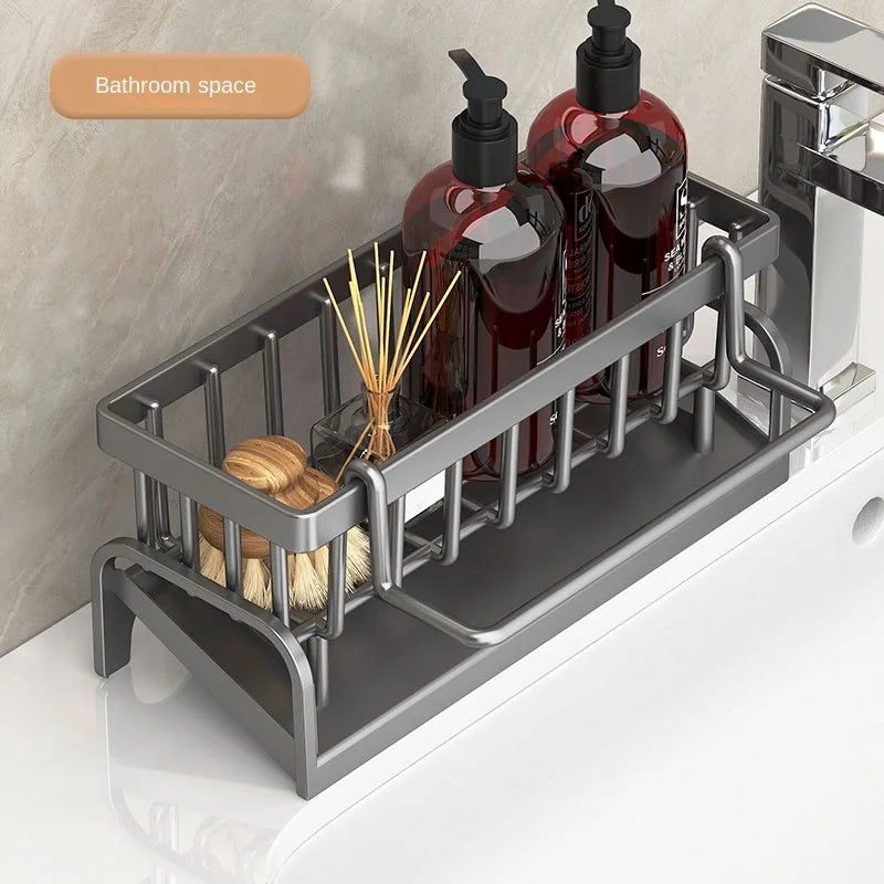 Kitchen Sink Sponge Storage Rack