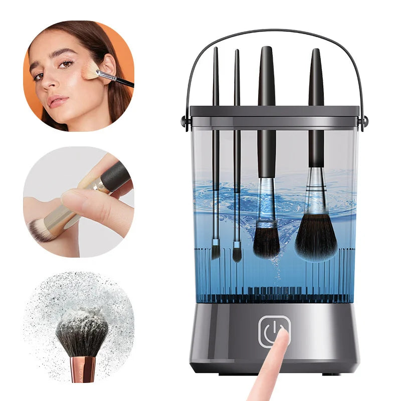 3-in-1 Electric Makeup Brush Cleaner