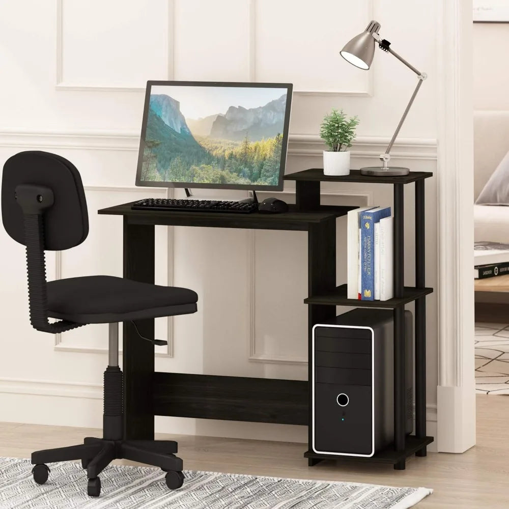 Modern Square Shelf Laptop Desk
