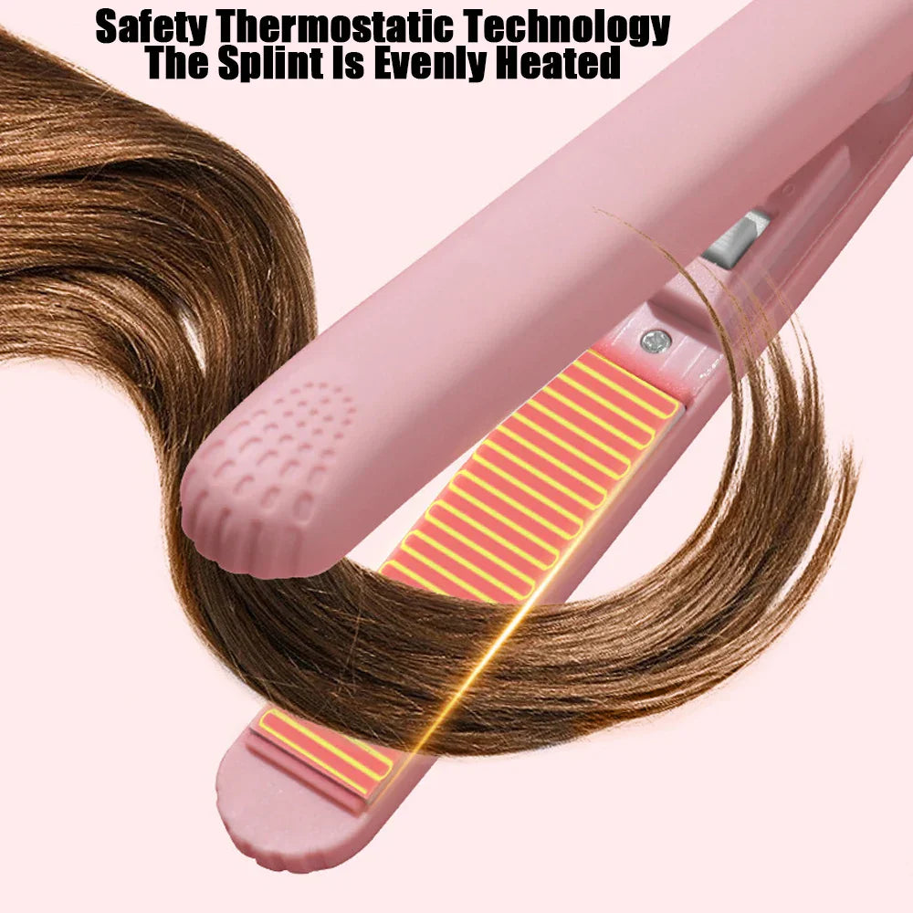 Pink Ceramic Flat Iron Straightener