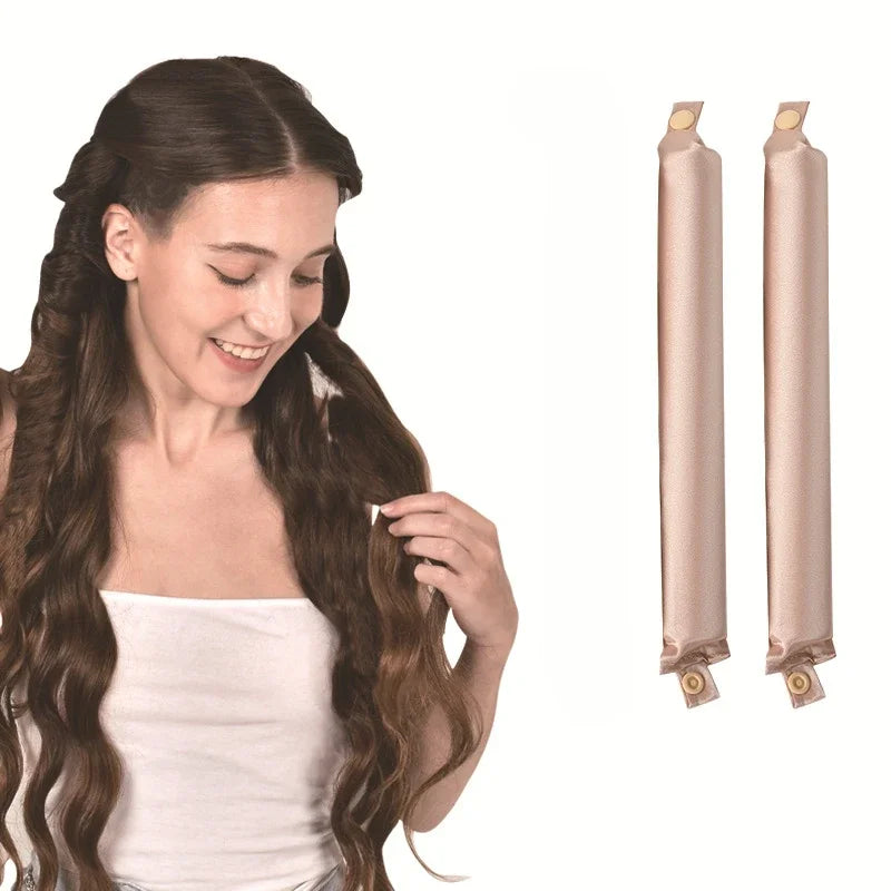 Heatless Satin Curling Headband