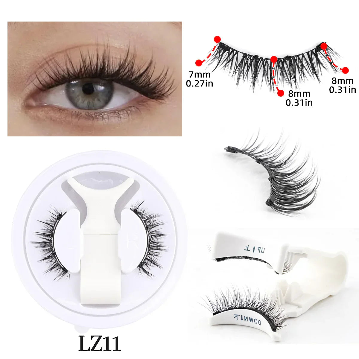 3D Mink Magnetic Eyelashes
