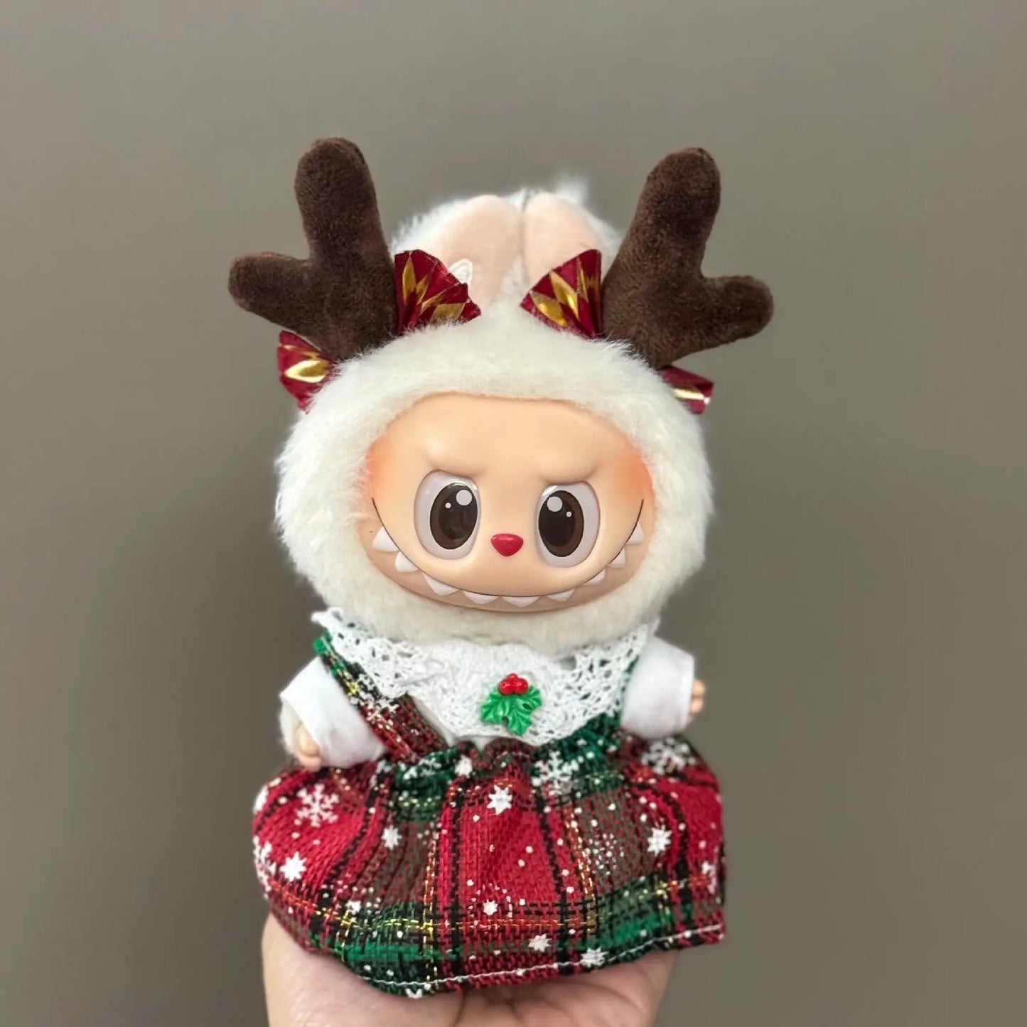 Labubu Christmas Deer Outfit Set