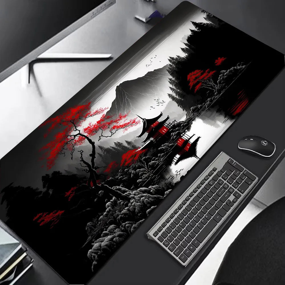 MRGLZY Sakura Scenery Gaming Mousepad