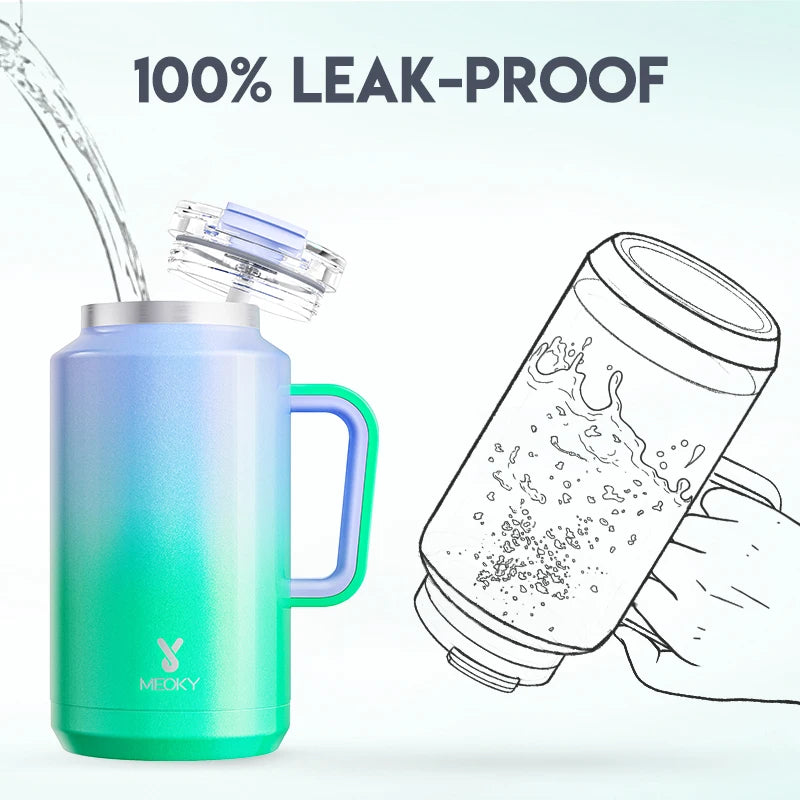 Meoky 50oz Big Belly Tumbler