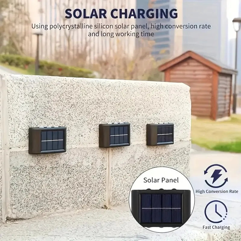 Solar Outdoor LED Wall Lights