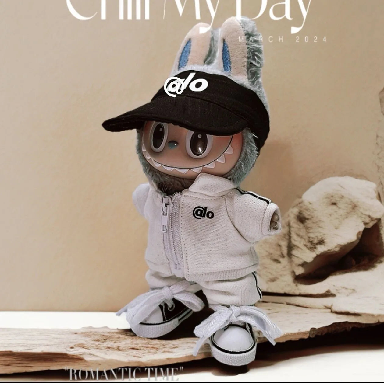 POP MART Labubu Doll 17cm Designer Outfit Set