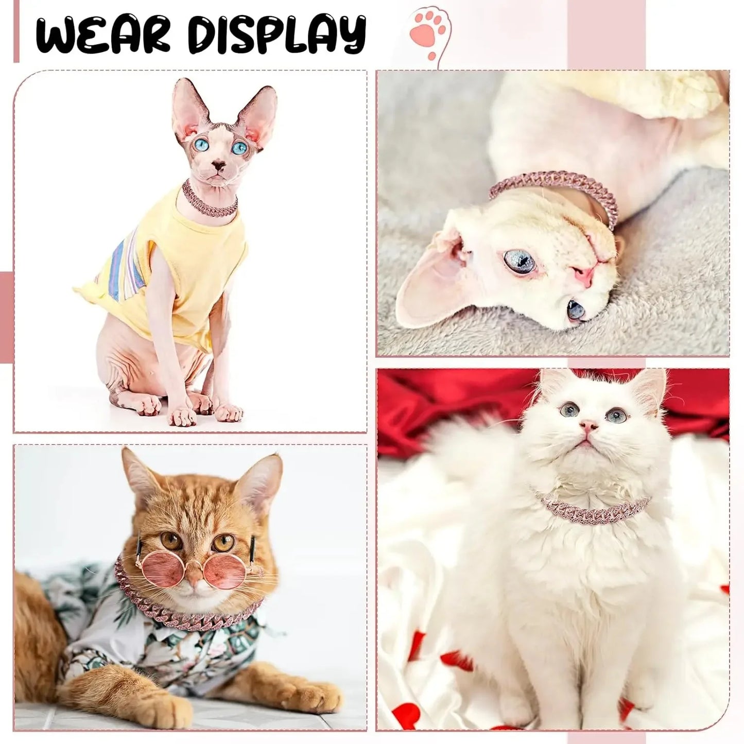 Diamond Cuban Link Pet Collar