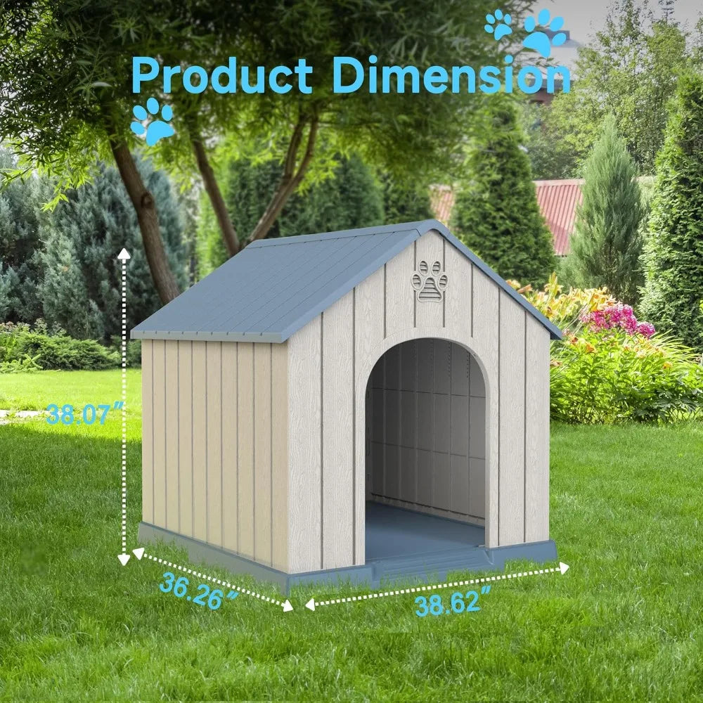 HUANZHUANG Waterproof Indoor Outdoor Dog House