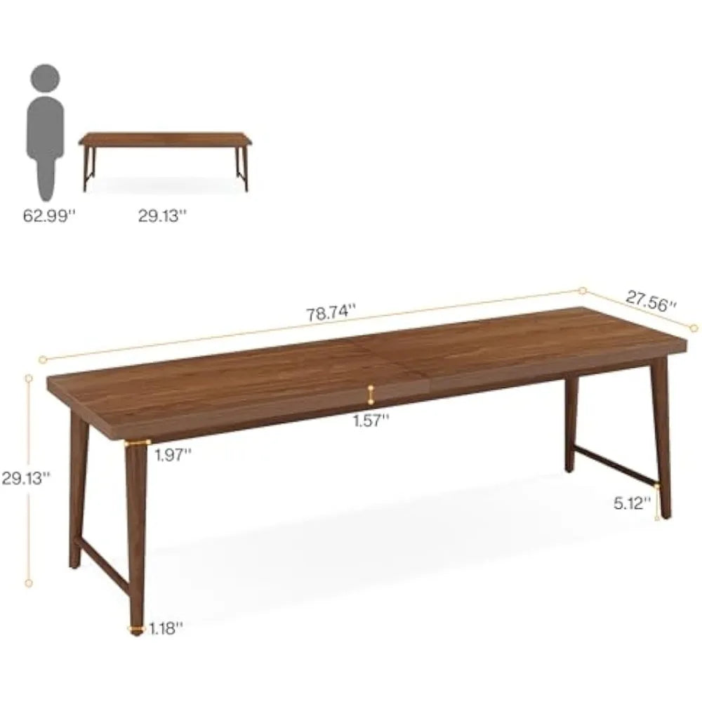 Ticify 78.7-Inch Extra Long Desk